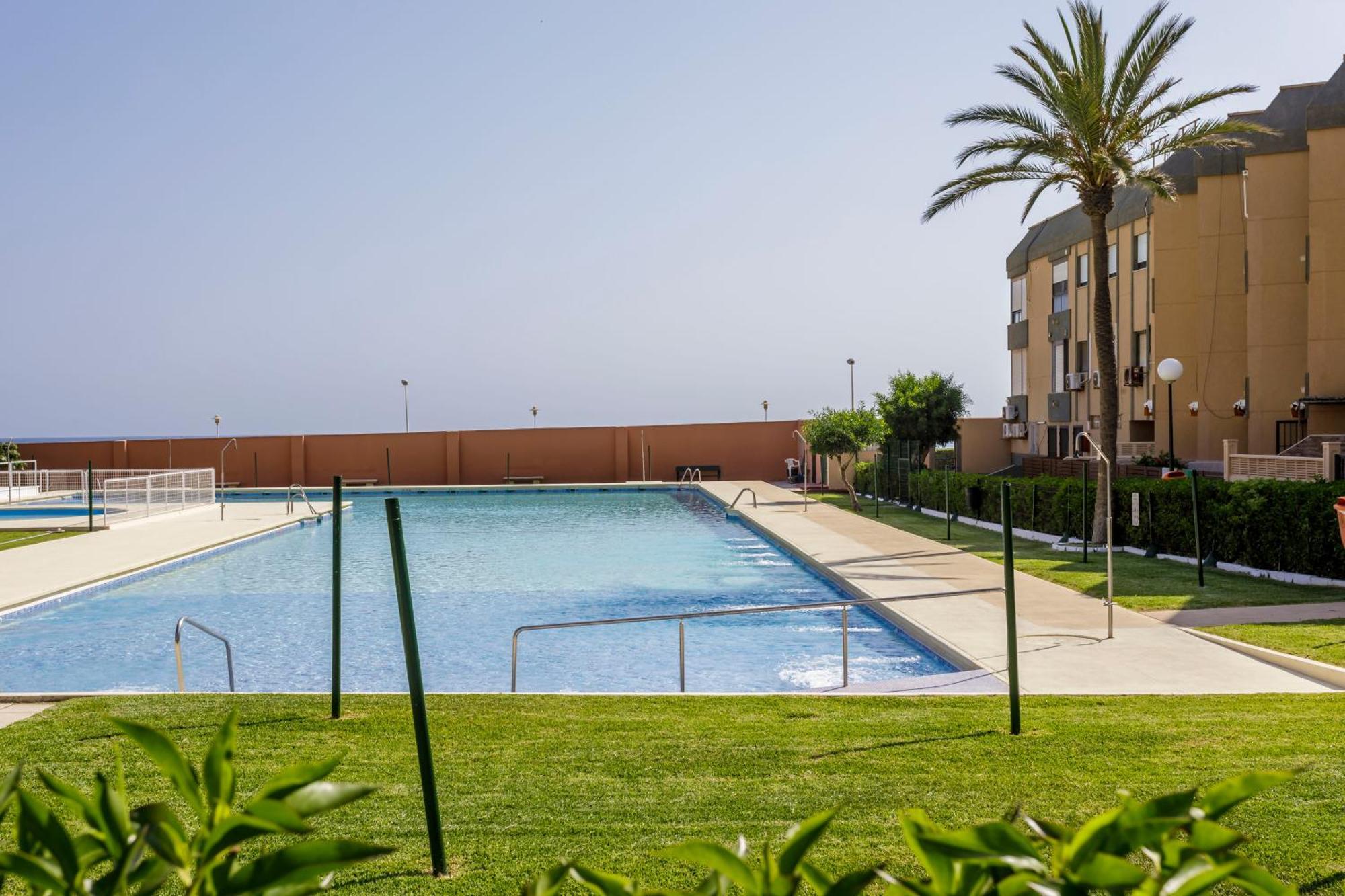Bajo Primera Linea Playa, Retamar, Cabo De Gata, Wifi Retamar  Ngoại thất bức ảnh